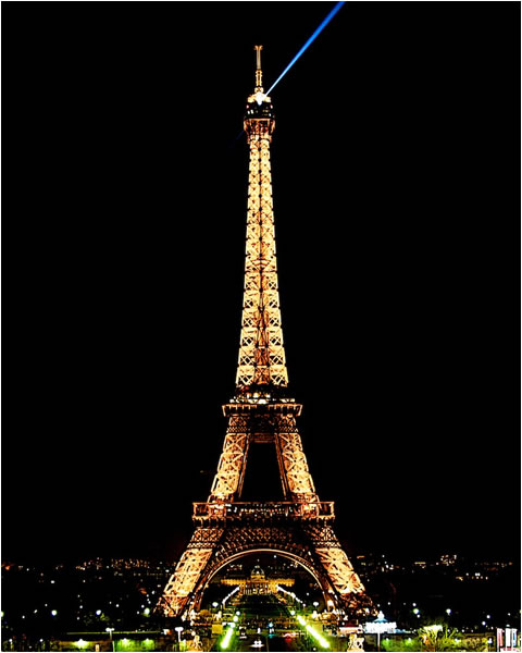 Eiffel Tower at Night